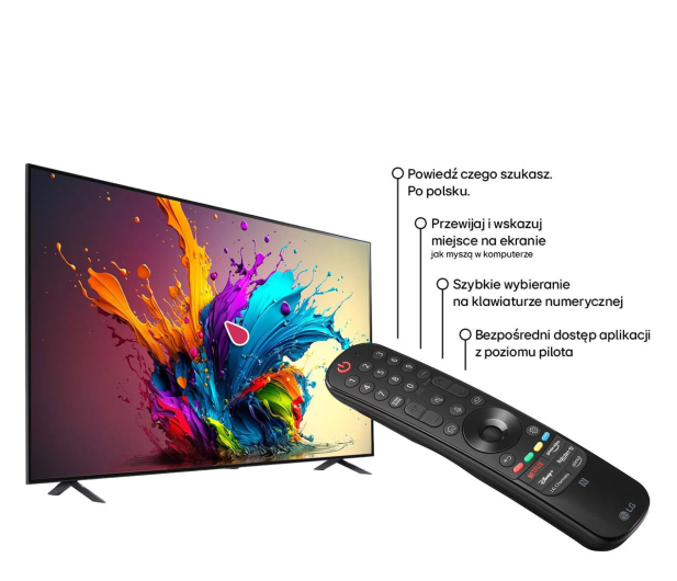 LG OUTLET - 75QNED91T6A 75" MINILED 4K 120Hz WebOS TV Dolby Vis - 1536203 - zdjęcie 5